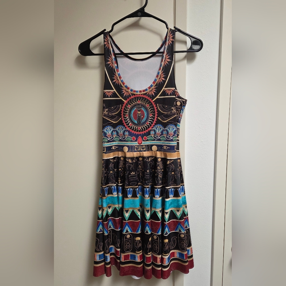 Blackmilk Walk Like An Egyptian Skater Dress
